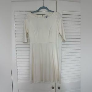 Halston Off White Cocktail Dress Size 4